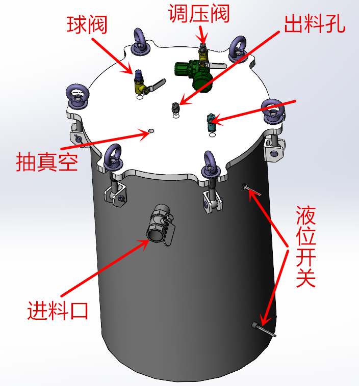 點(diǎn)膠壓力桶